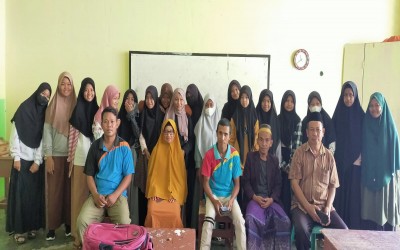 Kegiatan siswa pada hari guru Nasional